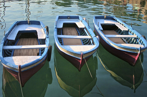 Boats In Antalya Old Port