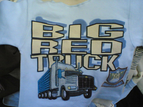 big blue truck